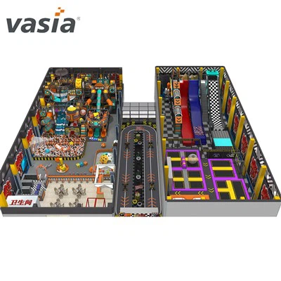 maes chwarae dan do llong ofod fasia plant